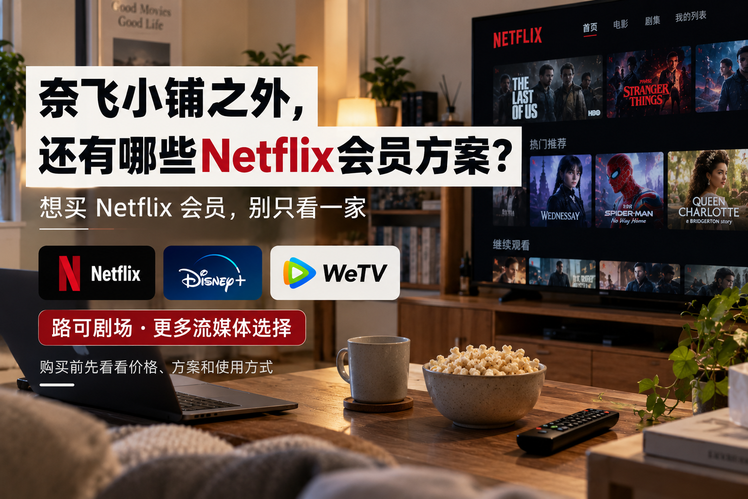 奈飞小铺之外,还有哪些Netflix会员方案?