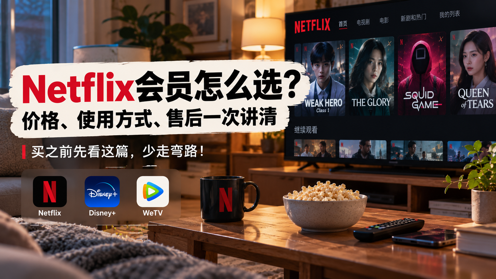 Netflix会员怎么选?价格、使用方式、售后一次讲清